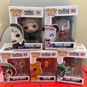 Funko Pop The Purge Election Year Figures - Multicolor